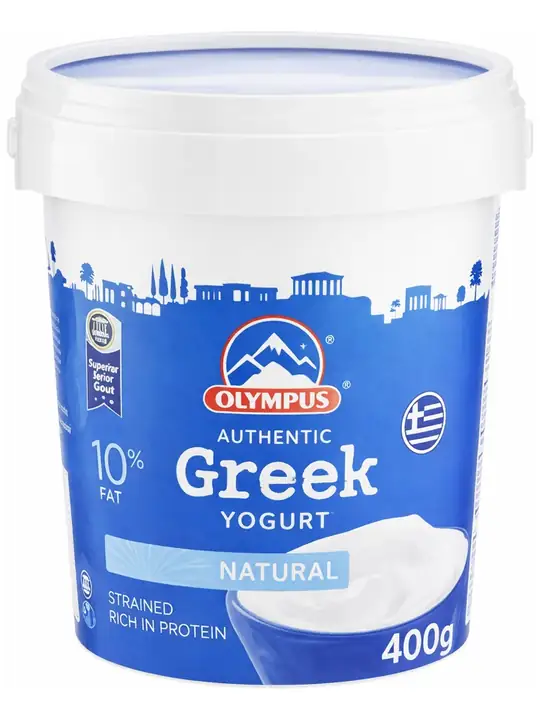 Autentisk Naturlig Græsk Yoghurt 10% Fedt 400g