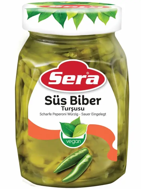 Extra Spicy Pickled Chili Pepper 350ml