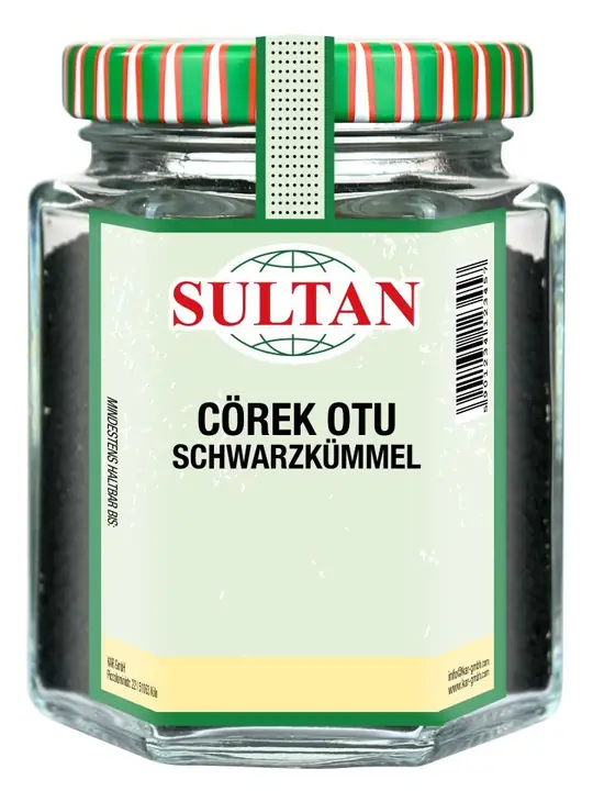 Sortkommen, hel 90g