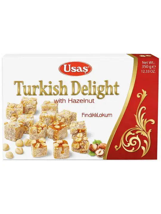 Turkish Delight with Hazelnut & Coconut 350g