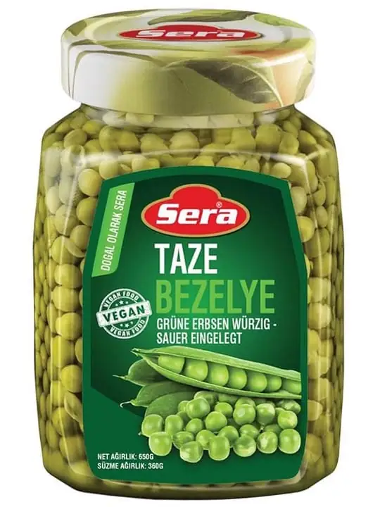 Green Peas in Glass Jar 720ml