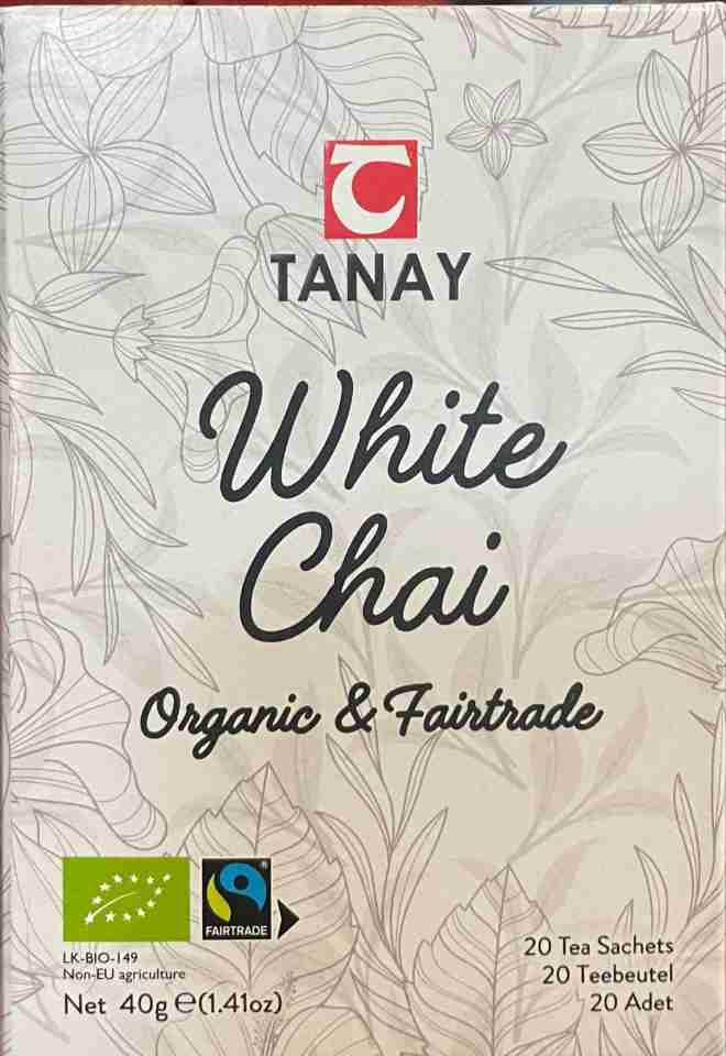 White Chai Tea (Organic) - 20 Tea Sachets