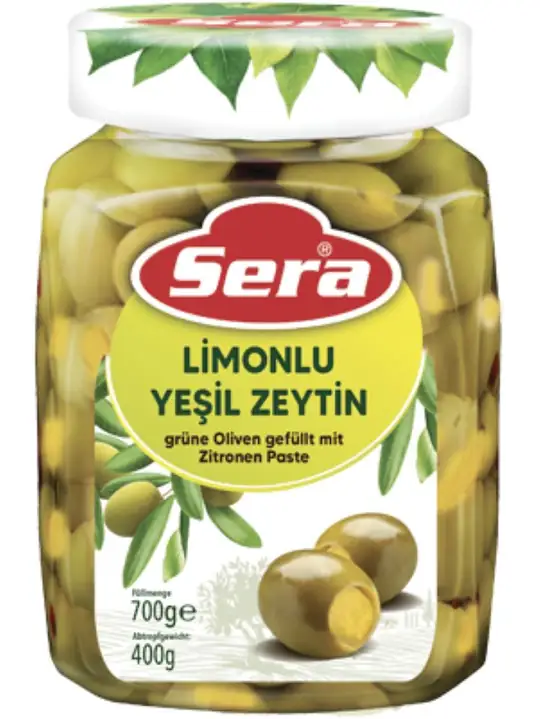 Green Olives with Lemon 720ml