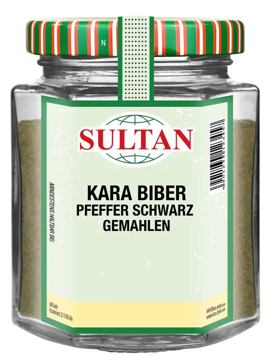 Sort peber, malet 90g