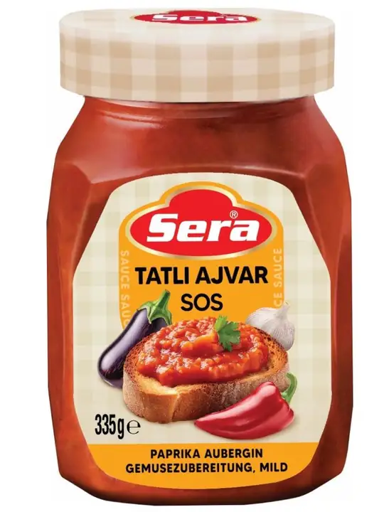 Ajvar – mild (peber- og auberginecreme) 350 ml