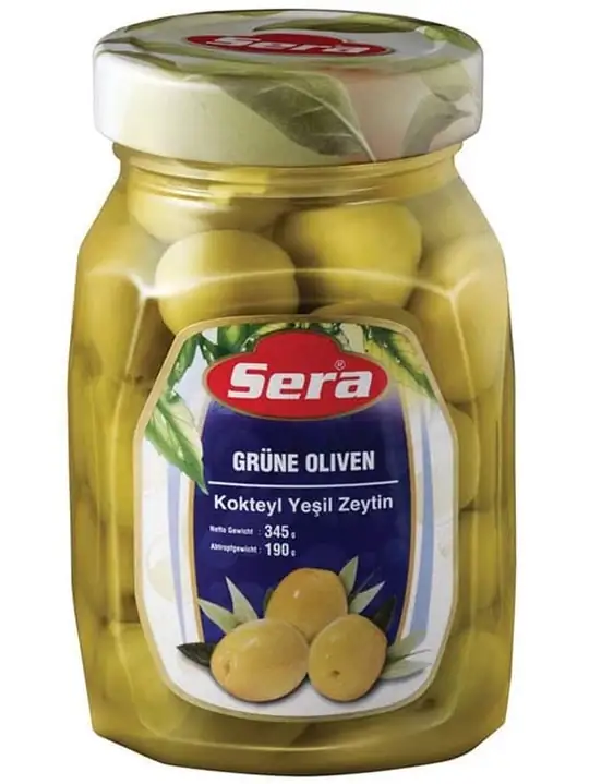 Grønne Cocktailoliven 350ml