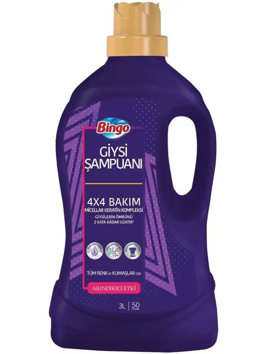 Clothing Shampoo for All Colors and Fabrics 3L