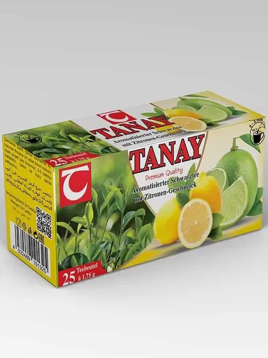 Tanay - Lemon Flavored Black Tea (25 Tea Bags)