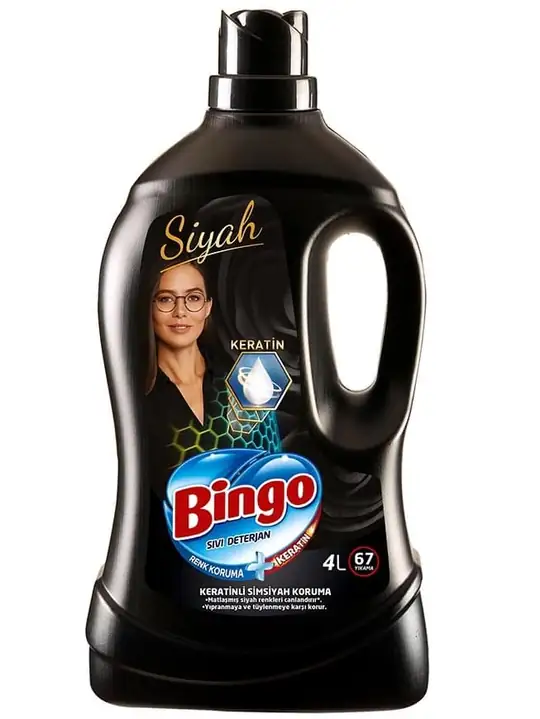 Bingo - Liquid Detergent for Black Clothes 4L