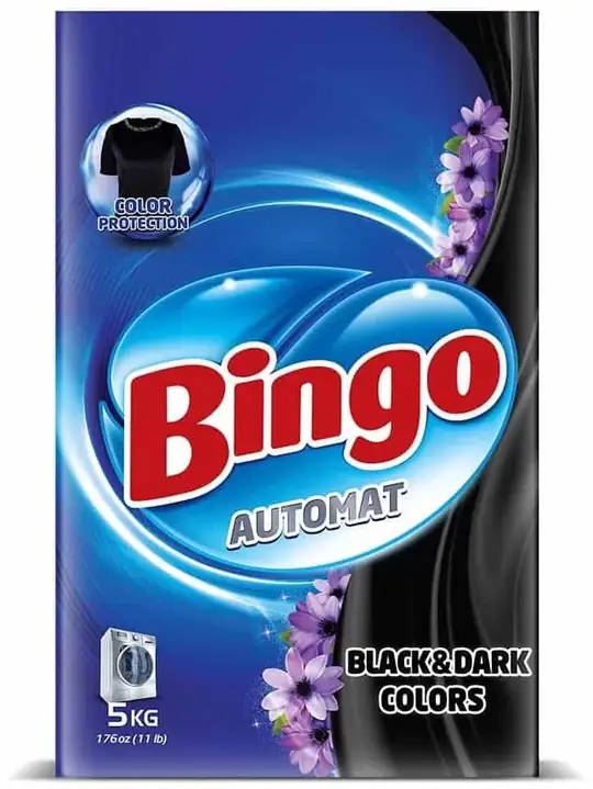 Bingo Laundry Detergent for Black & Dark Clothes (Color Protection) - 5kg