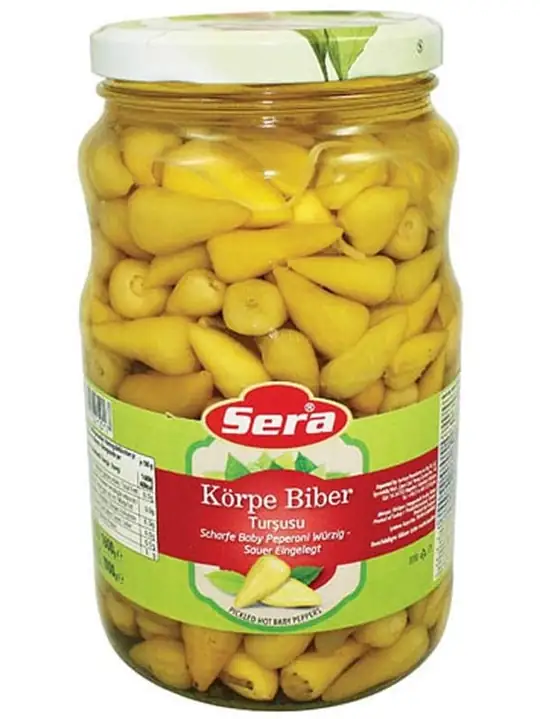 Spicy Pickled Baby Peppers (Feferoni) 1700ml