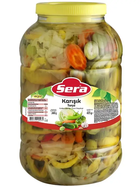 Pickled Mixed Vegetables in Brine 4400ml