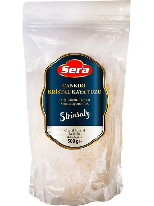 Crystal Mineral Rock Salt (large-grained) 500g