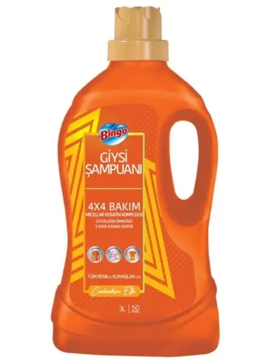 Refreshing Clothing Shampoo for All Colors and Fabrics 3L