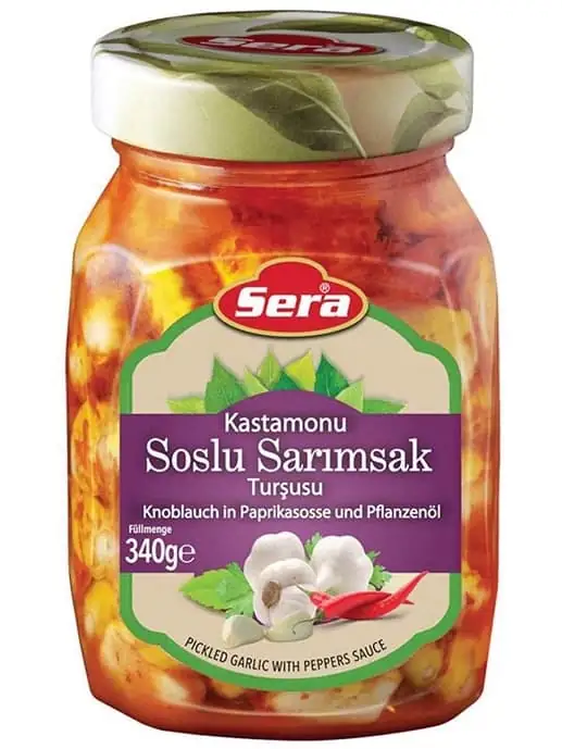 Pickled Garlic Cloves in Paprika Sauce 350ml