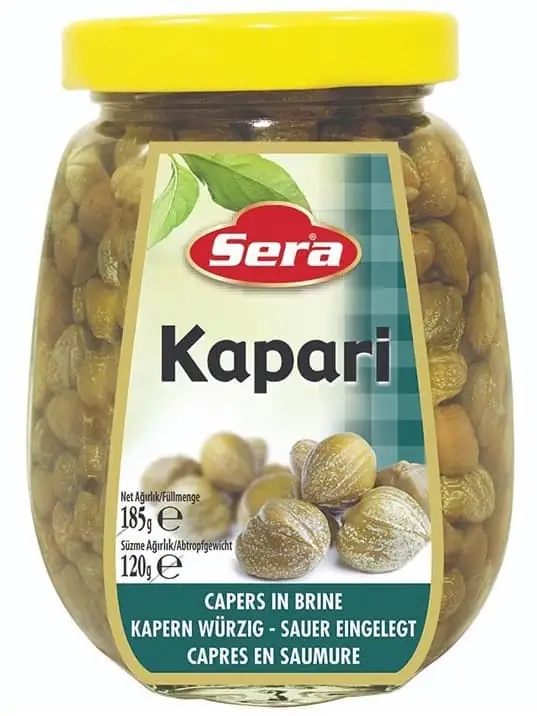Capers in Glass Jar 190ml