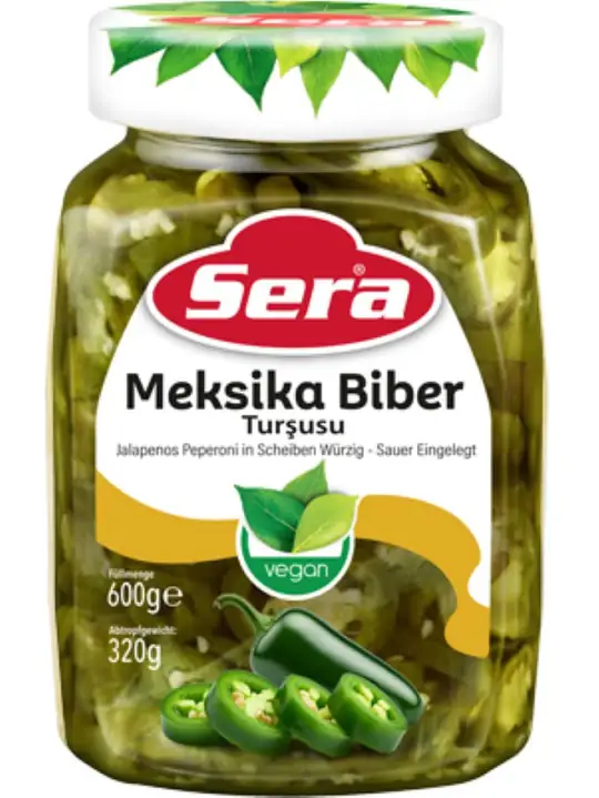 Pickled Hot Sliced Jalapeno Peppers 720ml