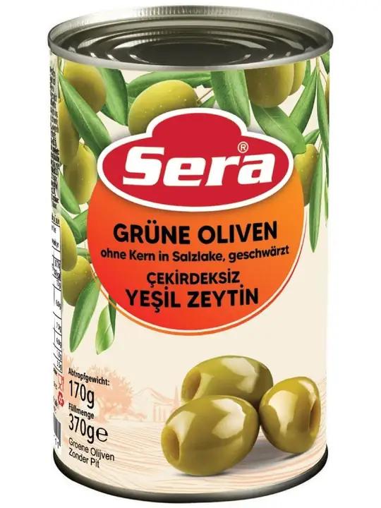 Grønne Oliven Uden Sten 385 ml