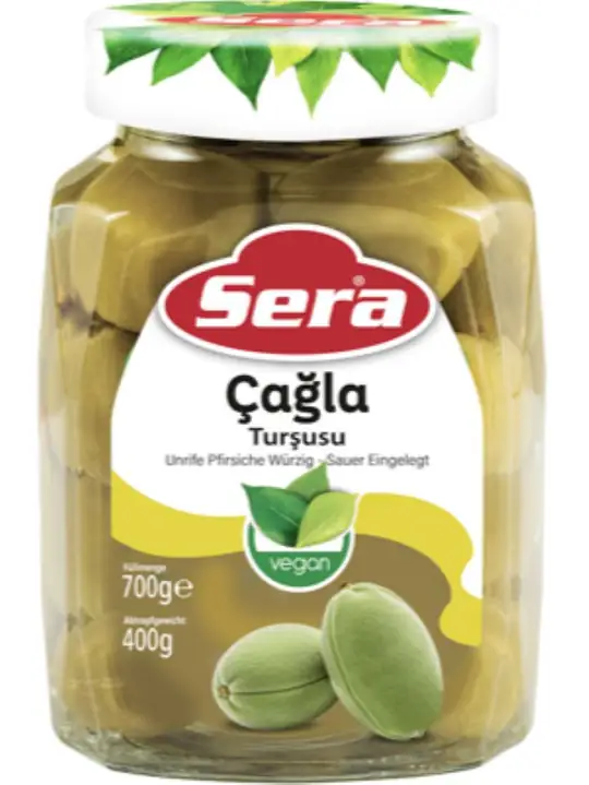 Pickled Green Peaches 720ml