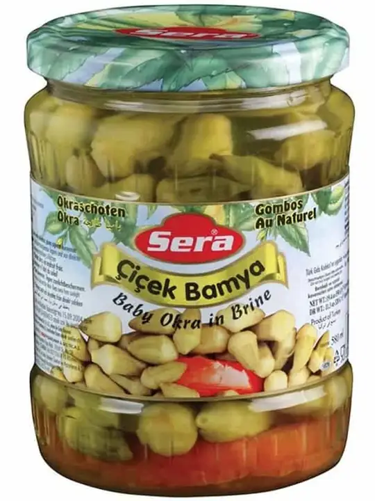 Konserveret Små Okra Cicek 580ml