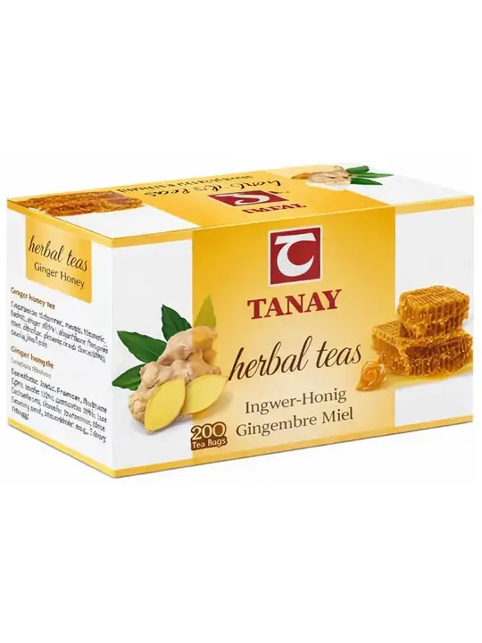 Ginger Honey Herbal Tea - 20 Tea Bags