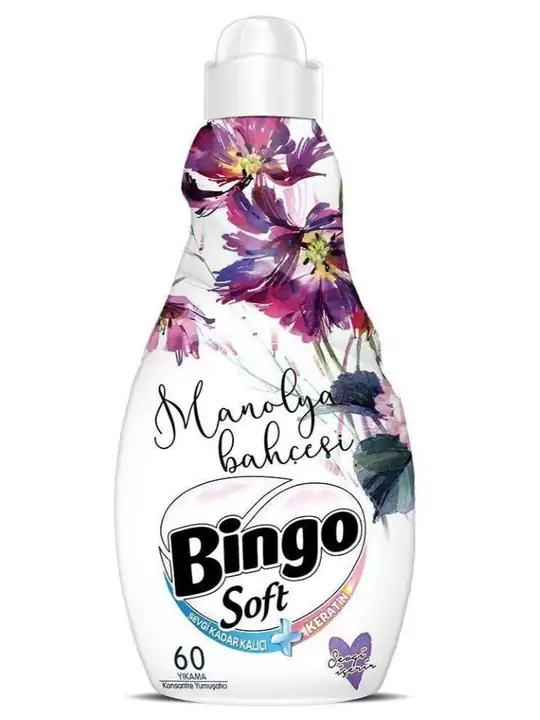 Bingo Soft Concentrated Fabric Softener Magnolia 1440ml