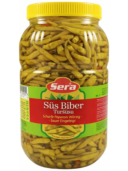 Extra Spicy Pickled Chili Peppers 3000ml