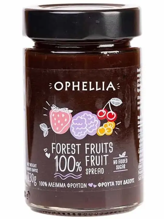 Forest Fruit Jam (No Added Sugar, 100% Fruit) 230g