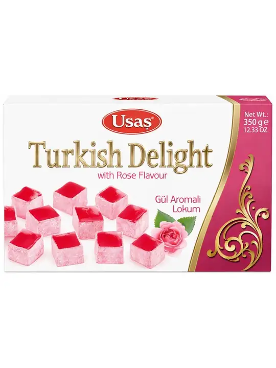 Turkish Delight with Rose Flavour 350g