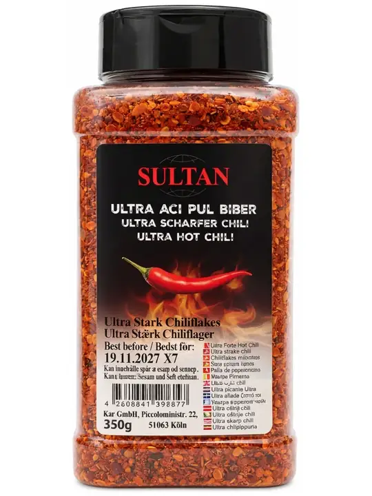 Paprika Spice Hot 350g