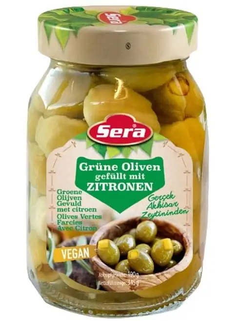 Green Olives with Lemon 350ml