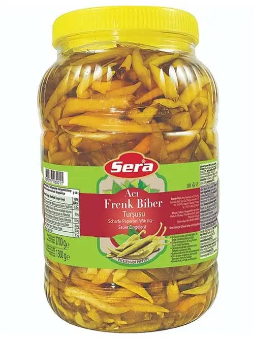 Pickled Hot Peppers in Brine 3000ml