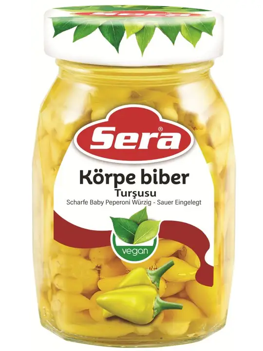 Spicy Pickled Baby Peppers (Feferoni) 350ml