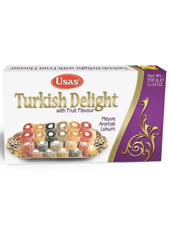 Turkish Delight - Fruit Flavored 350g