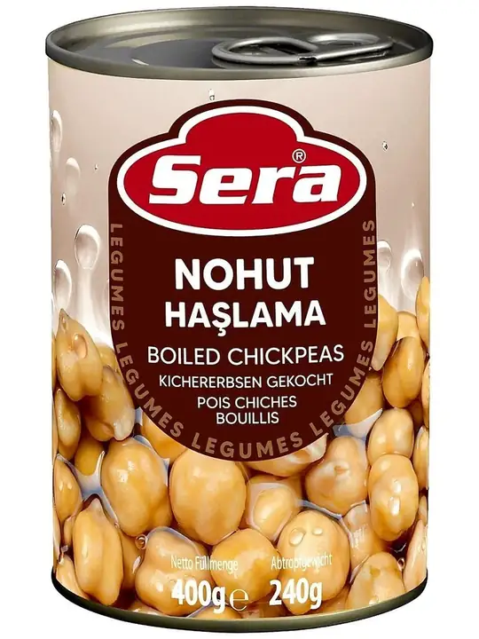 Boiled Chickpeas in Can 400g