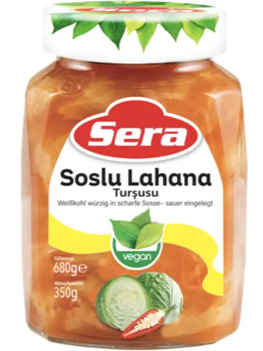 Spicy Pickled White Cabbage 720ml