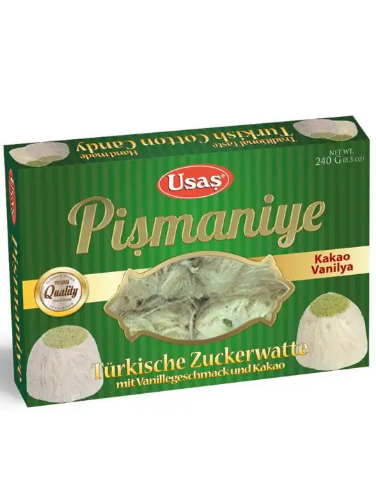 Pişmaniye (Turkish Cotton Candy) - Cocoa & Vanilla Flavoured 200g