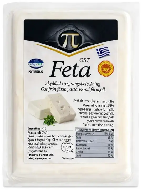 Fetaost (Fåremælk) "Pi" 200g