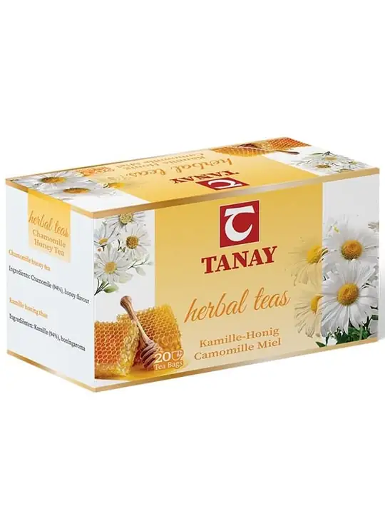 Chamomile Honey Herbal Tea - 20 Tea Bags