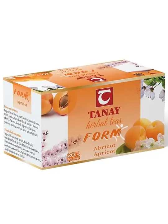 Apricot Form Herbal Tea - 20 Tea Bags