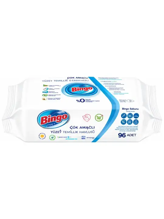 Surface Cleaning Towel White Soap 96 Pieces