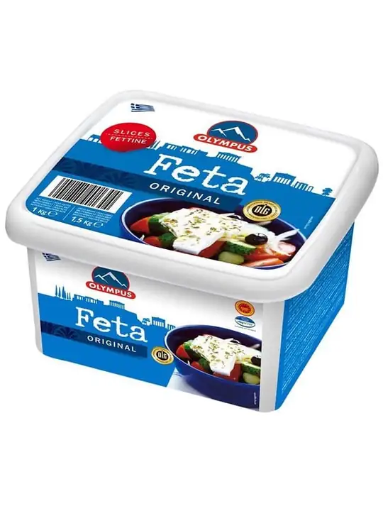Fetaost (Får- og Gedemælk) Skåret 1000g