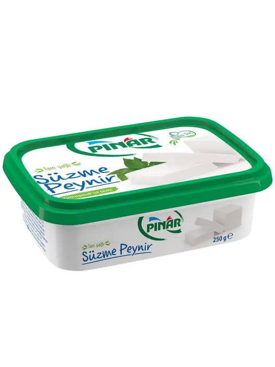 Drænet Glat Hvidost 250g
