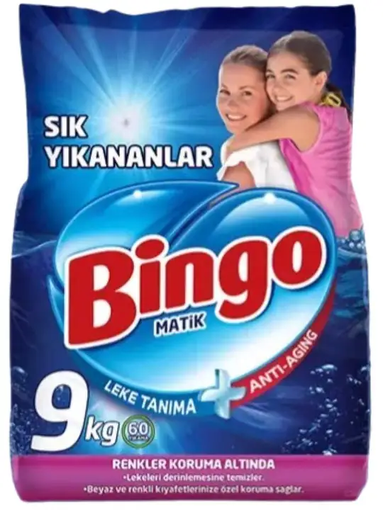 Bingo Laundry Detergent (Frequently washed) 9kg