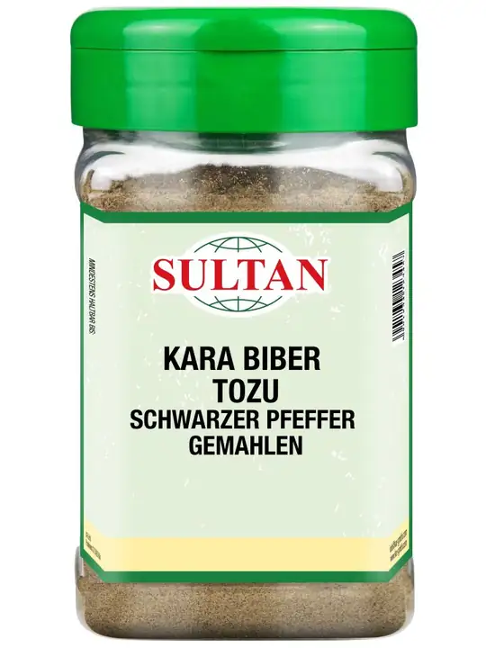 Sort peber, malet 150g