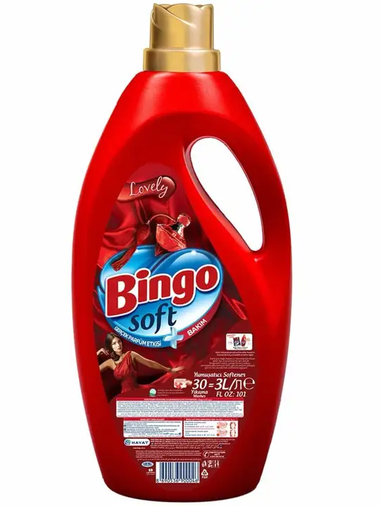 Bingo Soft Lovely Fabric Softener 3L