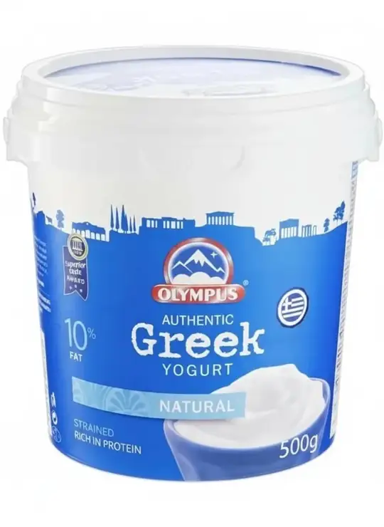 Autentisk Naturlig Græsk Yoghurt 10% Fedt 500g