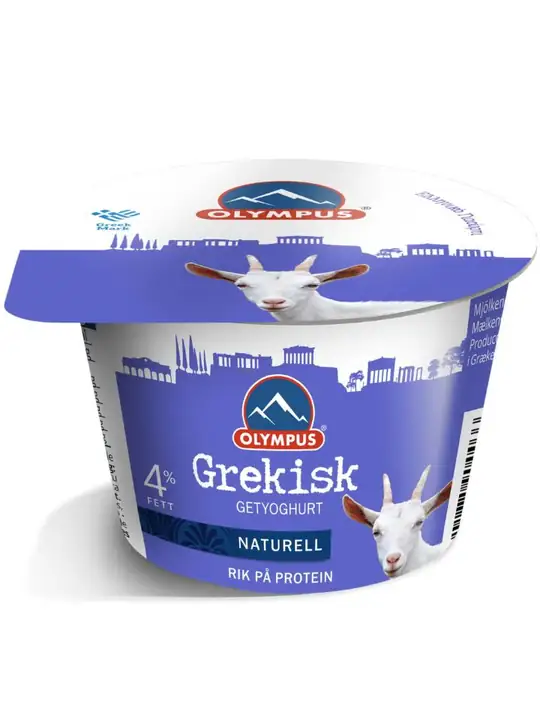 Græsk Gede yoghurt Naturel 4% 150g