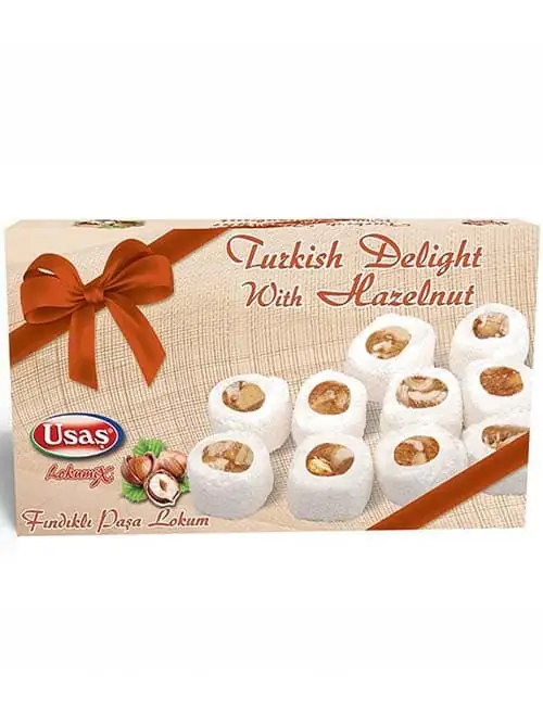 Turkish Delight - Hazelnut Pasha Delight 350g