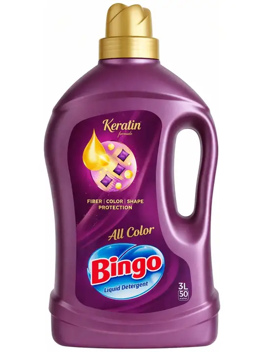 Liquid Detergent for All Colors with Restorative Protection and Keratin Formula 3L
